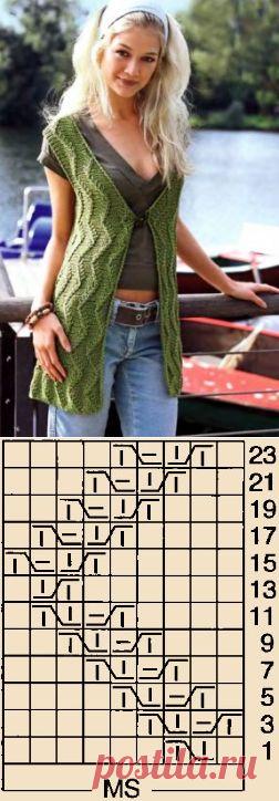 Зеленый жилет