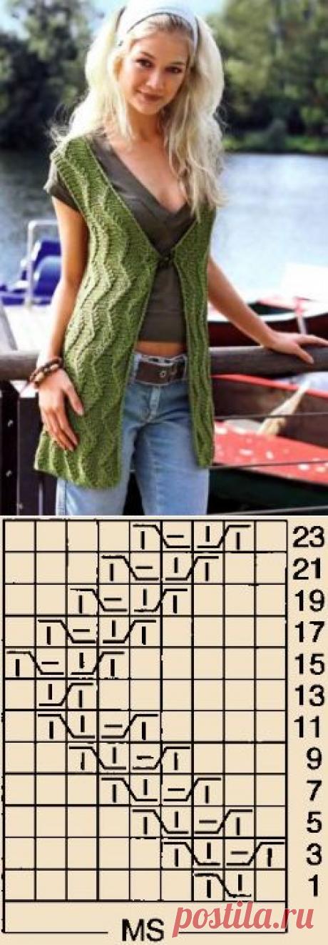 Зеленый жилет