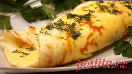 Яичный рулет с сыром. Чтобы приготовить завтрак не нужно много времени и затрат, а чудесное начало дня гарантировано, попробуйте