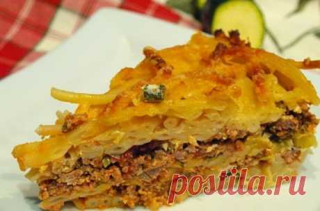 Макаронная запеканка с мясом - Рецепты. Кулинарные рецепты блюд с фото - рецепты салатов, первые и вторые блюда, рецепты выпечки, десерты и закуски - IVONA - bigmir)net - IVONA bigmir)net