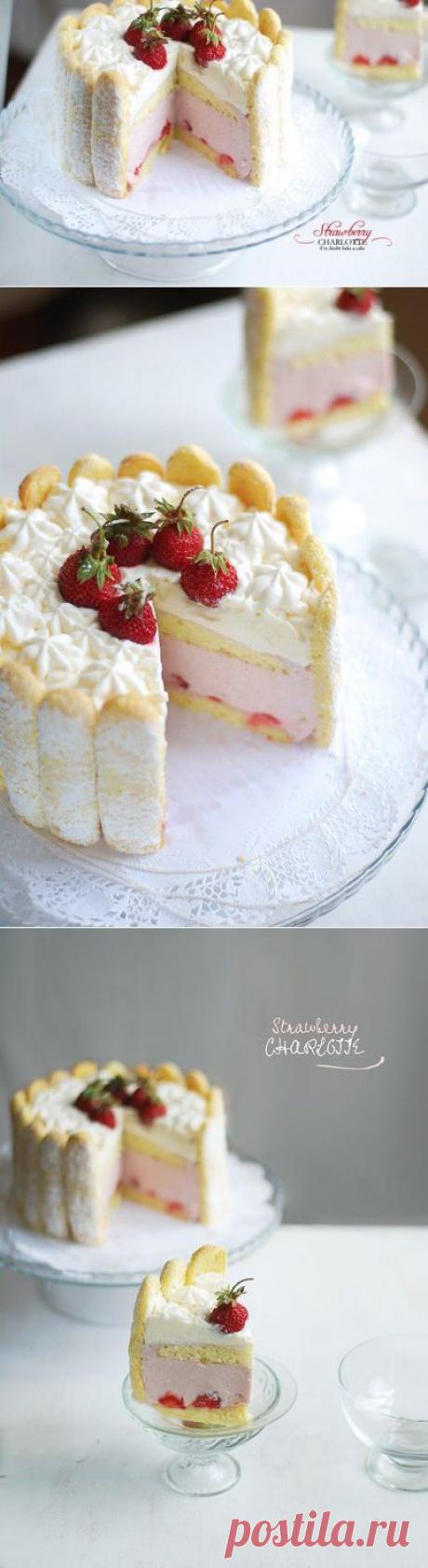 Клубничная ШАРЛОТТА.