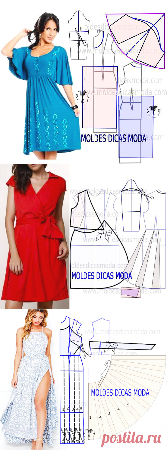 Моделирование платьев — Сделай сам, идеи для творчества - DIY Ideas