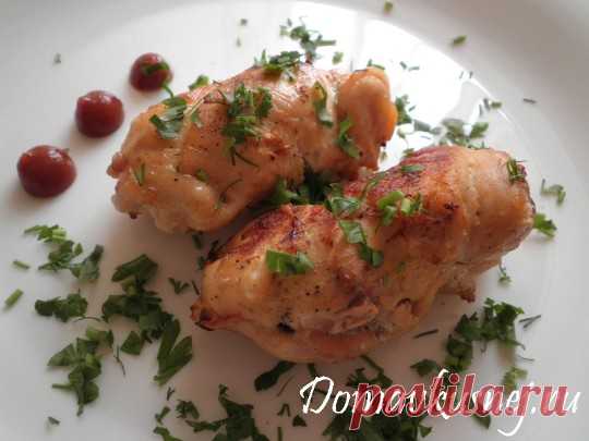 Куриные рулетики с сыром и маслом - а Дома Вкусней