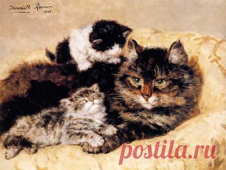 Генриетта Роннер-Книп (1821 - 1909) - Биография художника, известные произведения, выставки | Артхив