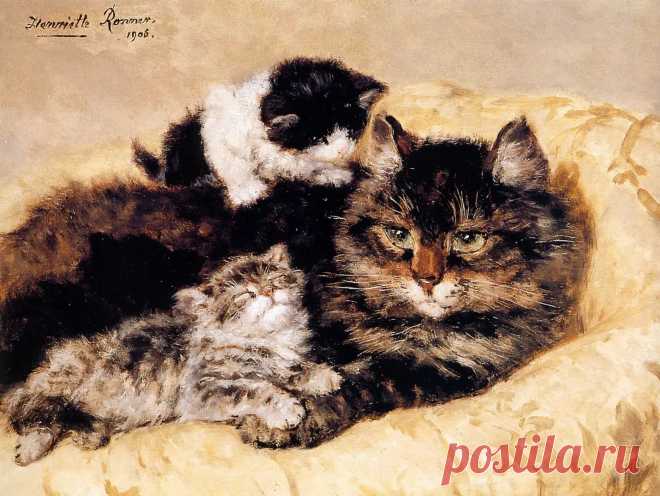 Генриетта Роннер-Книп (1821 - 1909) - Биография художника, известные произведения, выставки | Артхив