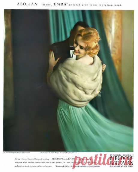 photo by Virginia Thoren, Vogue, April 15, 1959