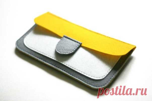 Кошелёк из фетра своими руками