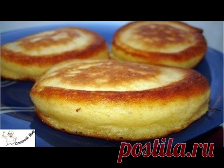Пышные оладьи на кефире