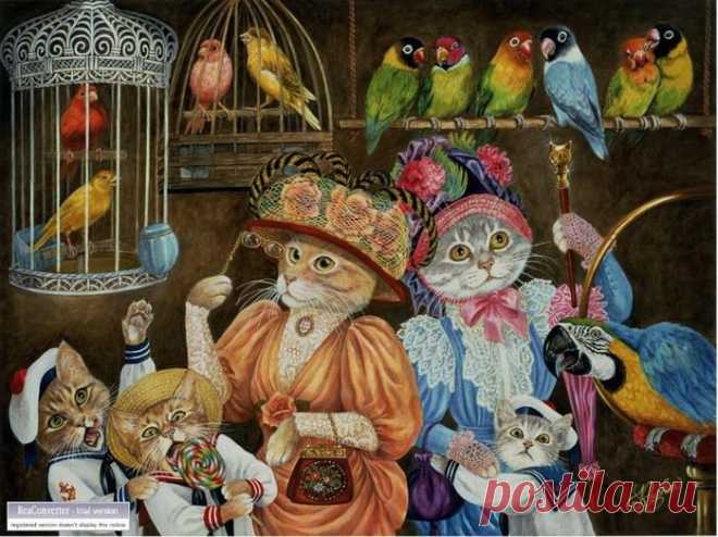 Картинки американской фото художницы Carol Cavalaris / Декупаж / Картинки для декупажа