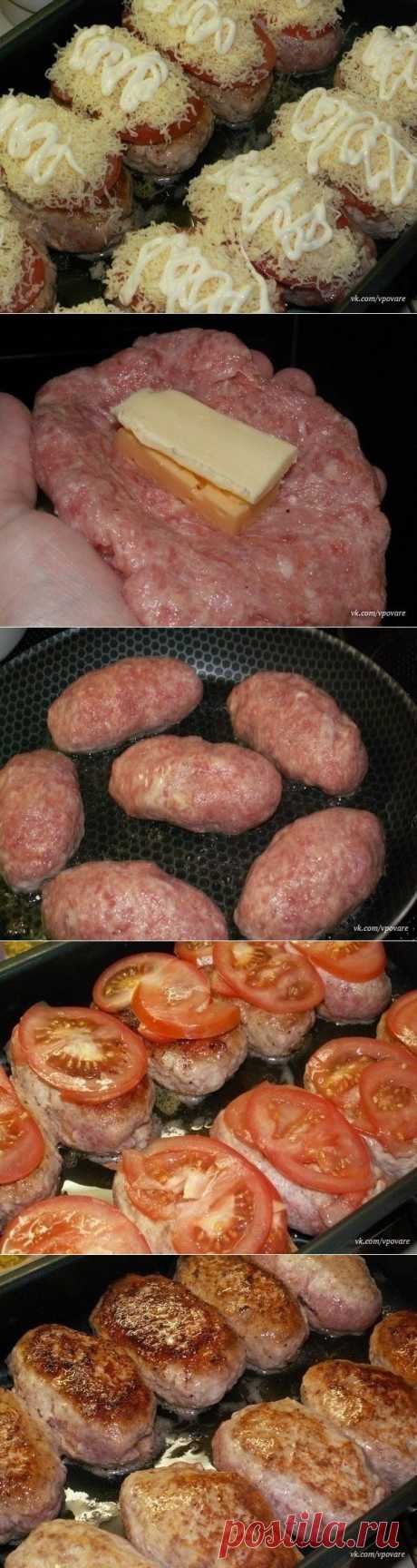 Котлетки под шубкой.