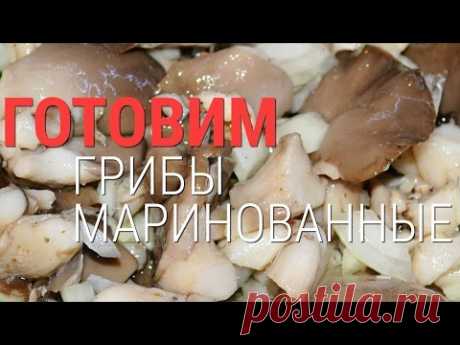 Маринованные грибы быстрого приготовления
