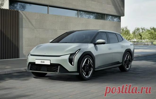 Электрический седан Kia EV4 2026