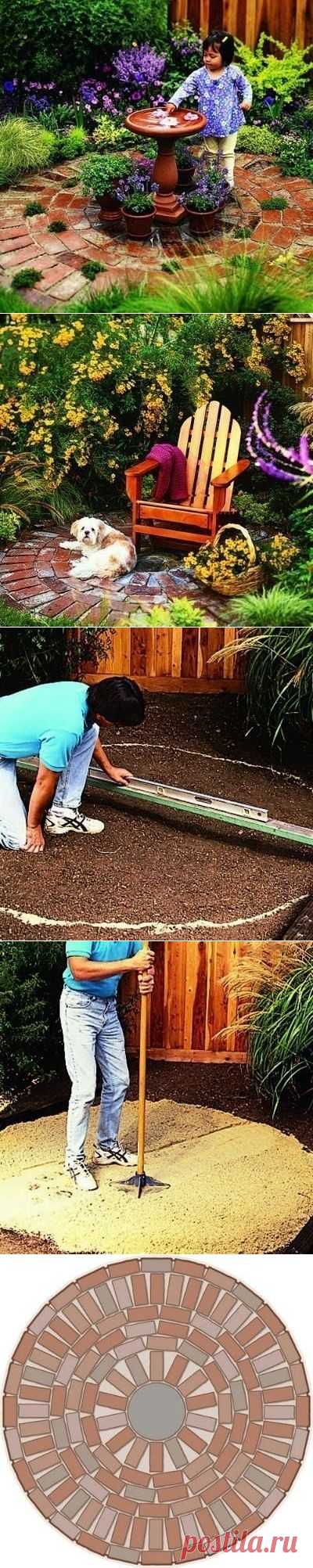Делаем место отдыха (патио) - Садоводка