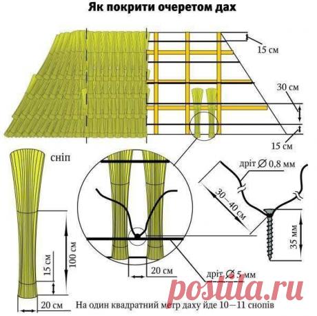 Крыша из камыша не протекает и не гниёт - www.ecology.md