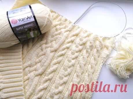 Косы спицами: подборка узоров и хитрости вязания | Студия Hand Made | Яндекс Дзен