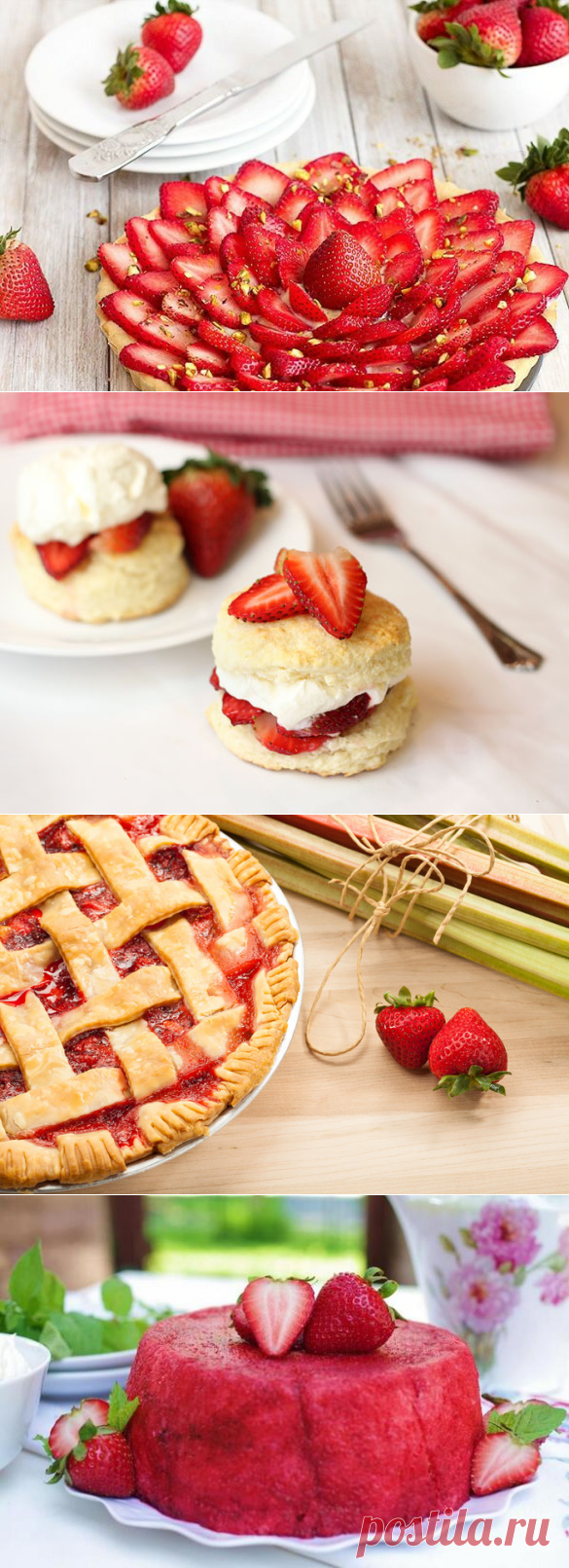Тарт, пудинг, павлова: что еще приготовить из клубники этим летом - Газета.Ru