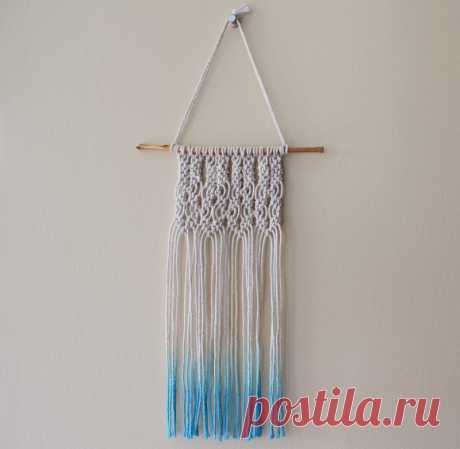 Mini Macrame Wall Hanging | Parlor Diary