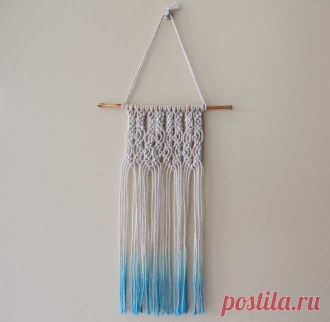 Mini Macrame Wall Hanging | Parlor Diary