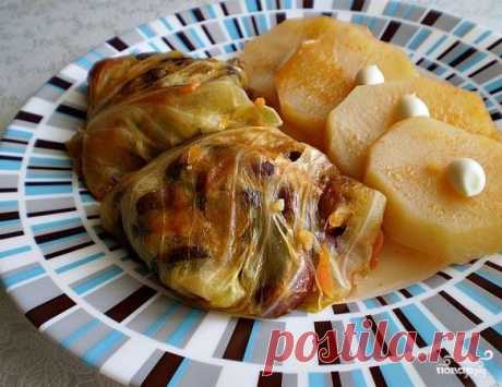 Голубцы с фасолью - пошаговый кулинарный рецепт на Повар.ру