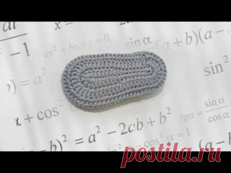 КАК РАССЧИТАТЬ НУЖНОЕ КОЛИЧЕСТВО ВОЗДУШНЫХ ПЕТЕЛЬ ДЛЯ ОПРЕДЕЛЕННОГО РАЗМЕРА ПОДОШВЫ