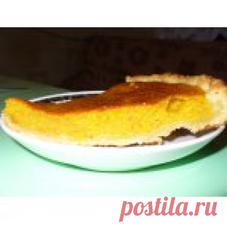 Тыквенный пирог Кулинарный рецепт