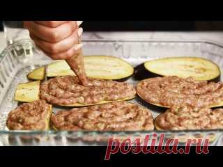 Так баклажаны вы ещё точно не готовили - Бомбический рецепт баклажанов на ужин для всей семьи Фаршированные баклажаныИнгредиенты:Баклажан2 зубчика чеснокаПомидорПерец чилиЗелень800гр куриного филе50гр сыраБаклажан нарезаем на слайсы, солим и выкладываем в форму.В блендер помещаем чеснок, помидор, перец и зелень и перемалываем в пюре.Также в фарш перемалываем курицу и добавляем к...