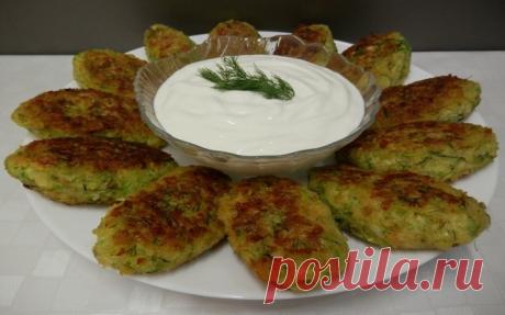 Котлеты из кабачков