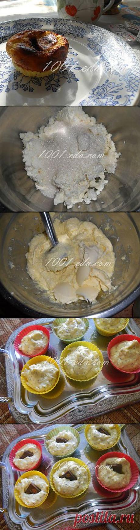 Как приготовить вкусный сырник с маком и шоколадом - Быстрый завтрак . 1001 ЕДА вкусные рецепты с фото!