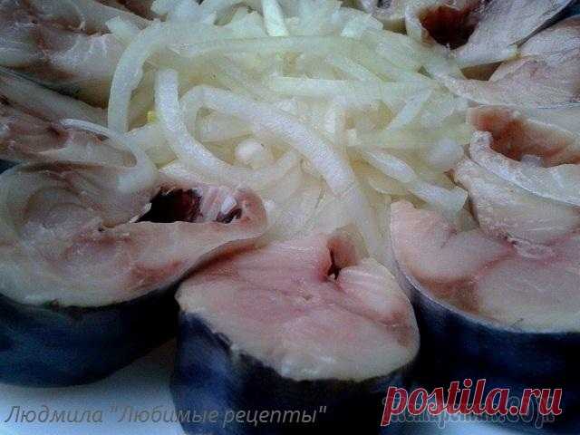 Очень вкусная скумбрия пряного посола.