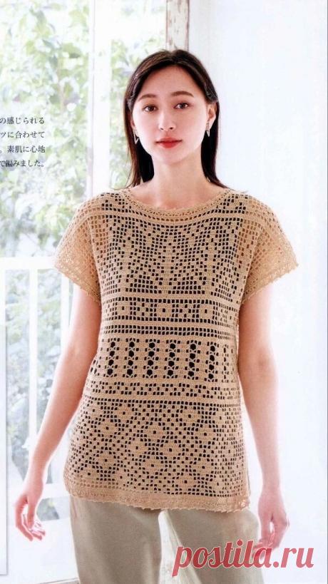 Летние, ажурные, удлинённые и очень эффектные туники крючком. | Asha. Вязание, дизайн и романтика в фотографиях.🌶 | Дзен