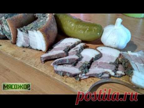 Сало по-гуцульски. Старинный рецепт. МЯСОЖОР #73