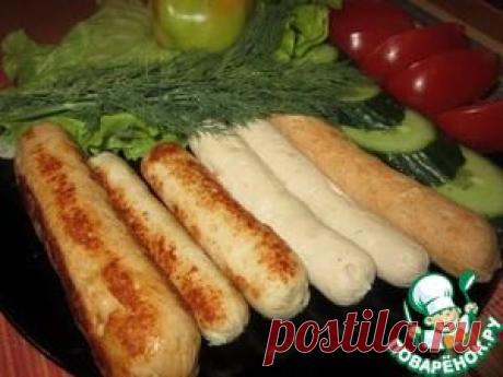 Домашние куриные сосиски - кулинарный рецепт