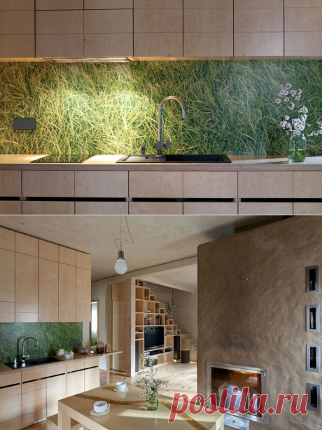 Эко-интерьер брусового дома от Ryntovt Design - Дизайн интерьеров | Идеи вашего дома | Lodgers