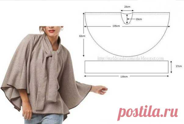 Легкие накидки на весну — Сделай сам, идеи для творчества - DIY Ideas