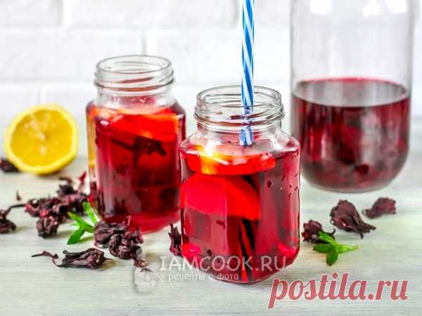 Лимонад из каркаде — рецепт с фото Ароматный и освежающий напиток из обычного сушеного чая каркаде наверняка придется вам по вкусу.