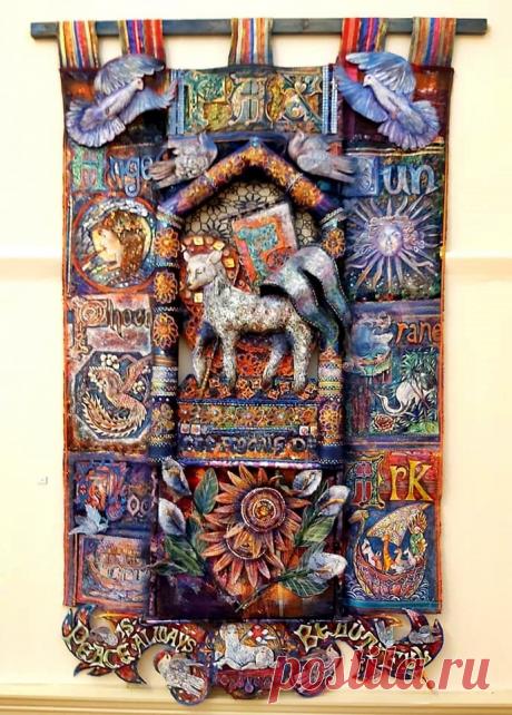 KUFER z artystycznym rękodziełem : Mistycznie i artystycznie