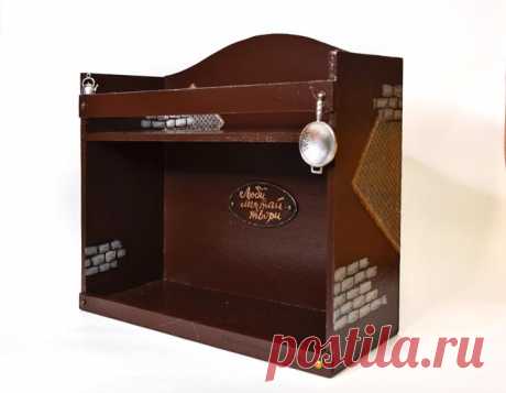 Полка для специй своими руками из картона - Домовёнок-Арт