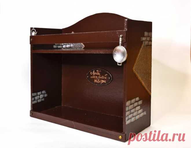 Полка для специй своими руками из картона - Домовёнок-Арт