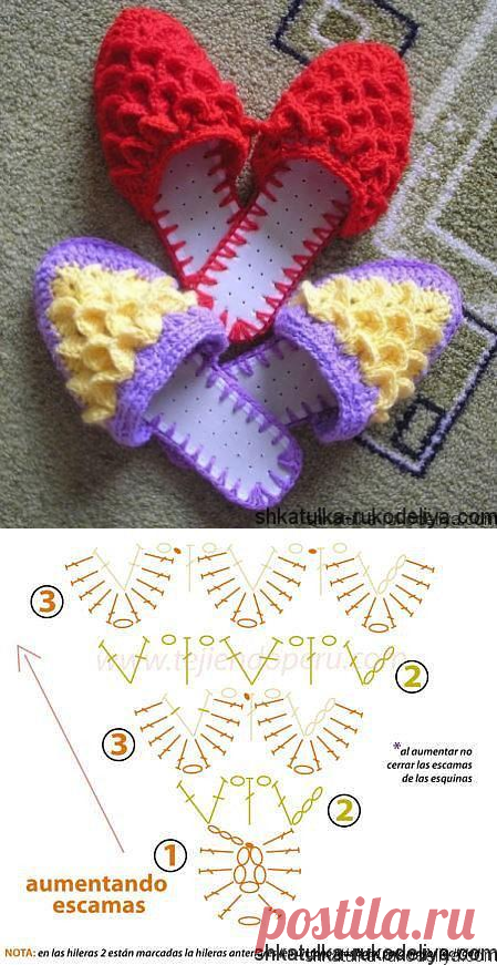 Красивые женские тапочки крючком. Тапочки крючком мастер класс | Шкатулка рукоделия