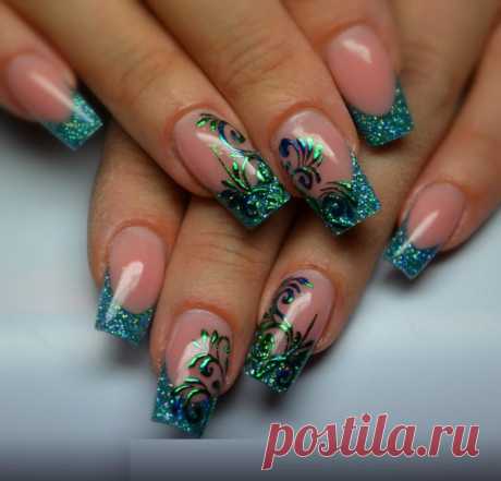 Как рисовать простые красивые узоры на ногтях