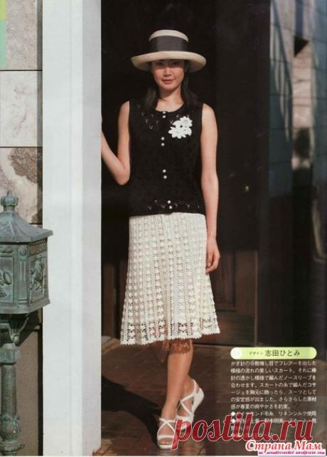 Летняя юбочка крючком - Вязание - Страна Мам