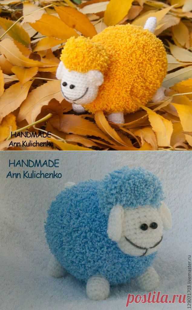 Схема вязания овечки - Ярмарка Мастеров - ручная работа, handmade