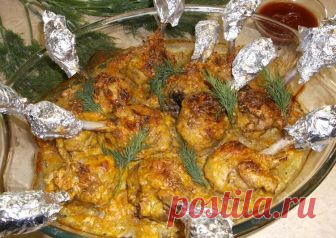 Куриные голени «Чистые Руки» Автор рецепта Тиано - Cookpad