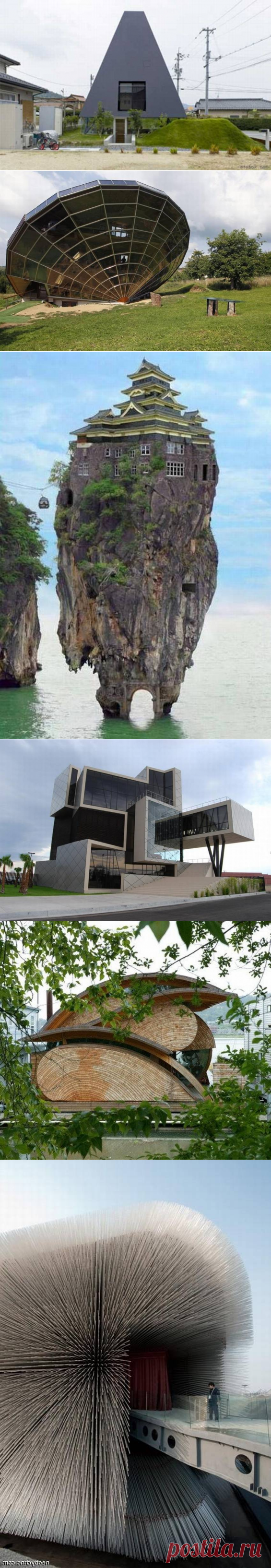 150  фото необычных домов