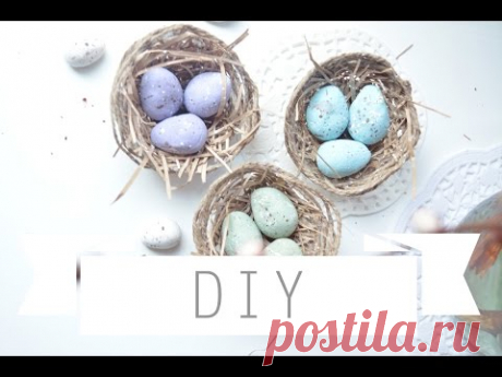 Пасхальные украшения DIY
