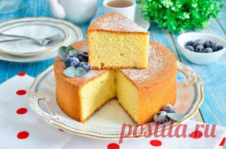 Бисквит на молоке рецепт с фото пошагово и видео - 1000.menu