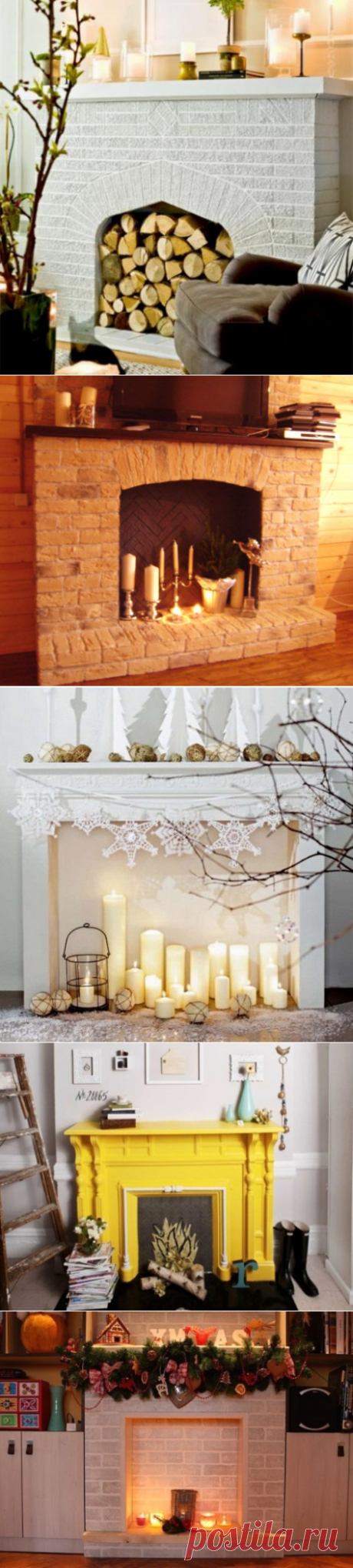 Фальш-камин своими руками - варианты дизайна, применение в интерьере, фото