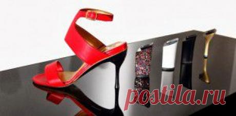 Французский дизайнер Tanya Heath создала туфли на сменном каблуке