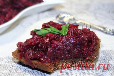 свекольная икра с яблоками. Рецепт приготовления