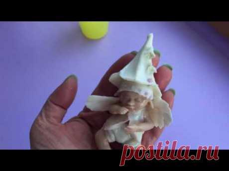 May 2017 Soap Challenge Club .  Конкурсная работа - "Эльф малютка". Лепка из мыла с нуля.